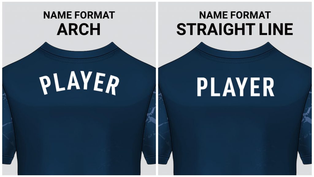 Football Shirt Names Your Football Club