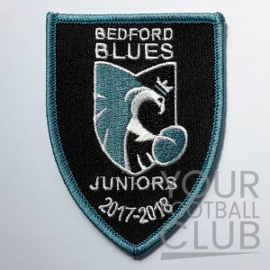 Embroidered Badge Bedford Blues Juniors Merrow Border