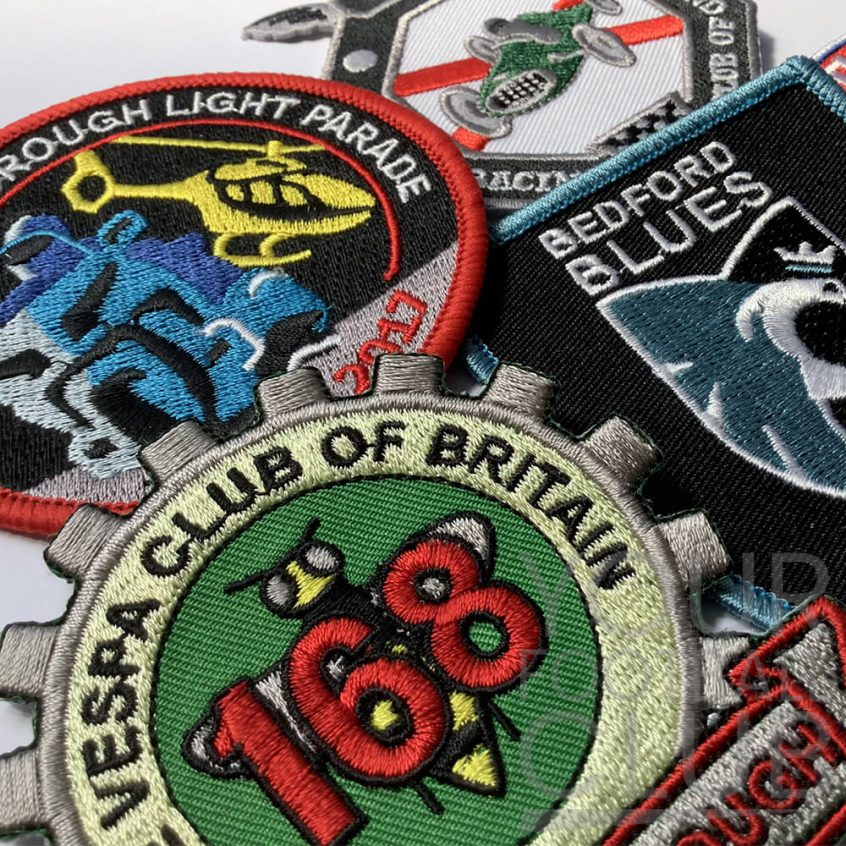Embroidered Badges Iron On & Sew On